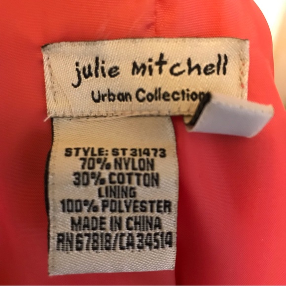 Julie Mitchell Urban Persimmon Blazer Sz 6 - Picture 7 of 8